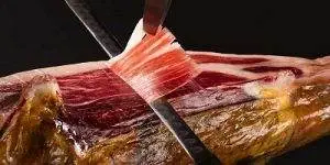 cómo cortar jamón